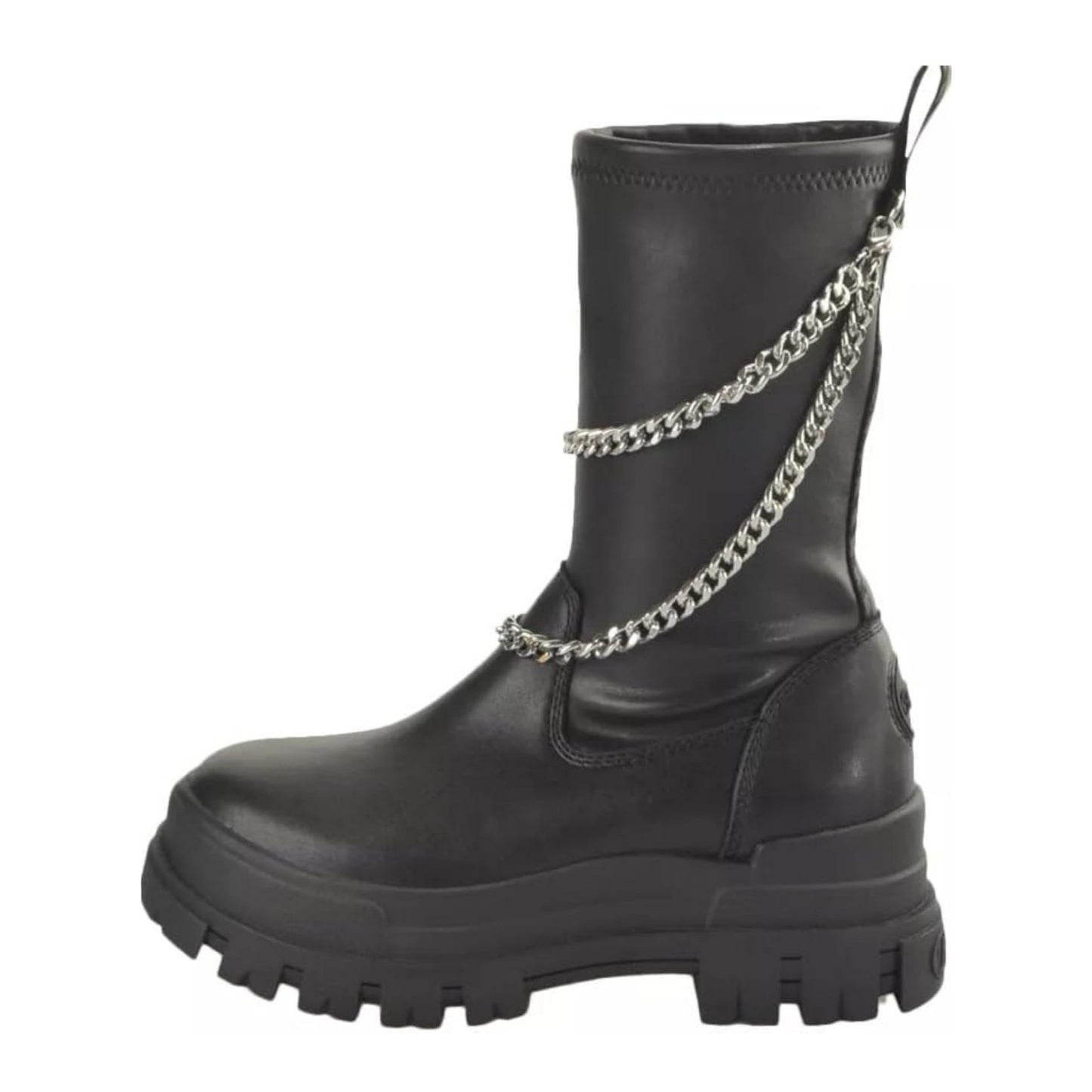 Buffalo Stiefel Boots "Aspha Sock Chain" schwarz Gr 38