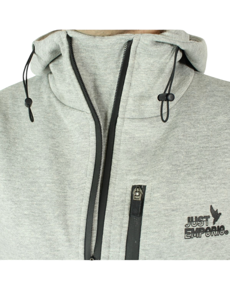 (66) Just Emporio Hoodie grau