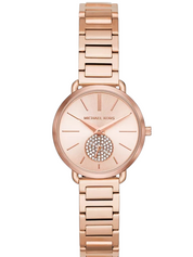 Michael Kors Armbanduhr rosègold glitzer Kreis MK3839 Nr(42)