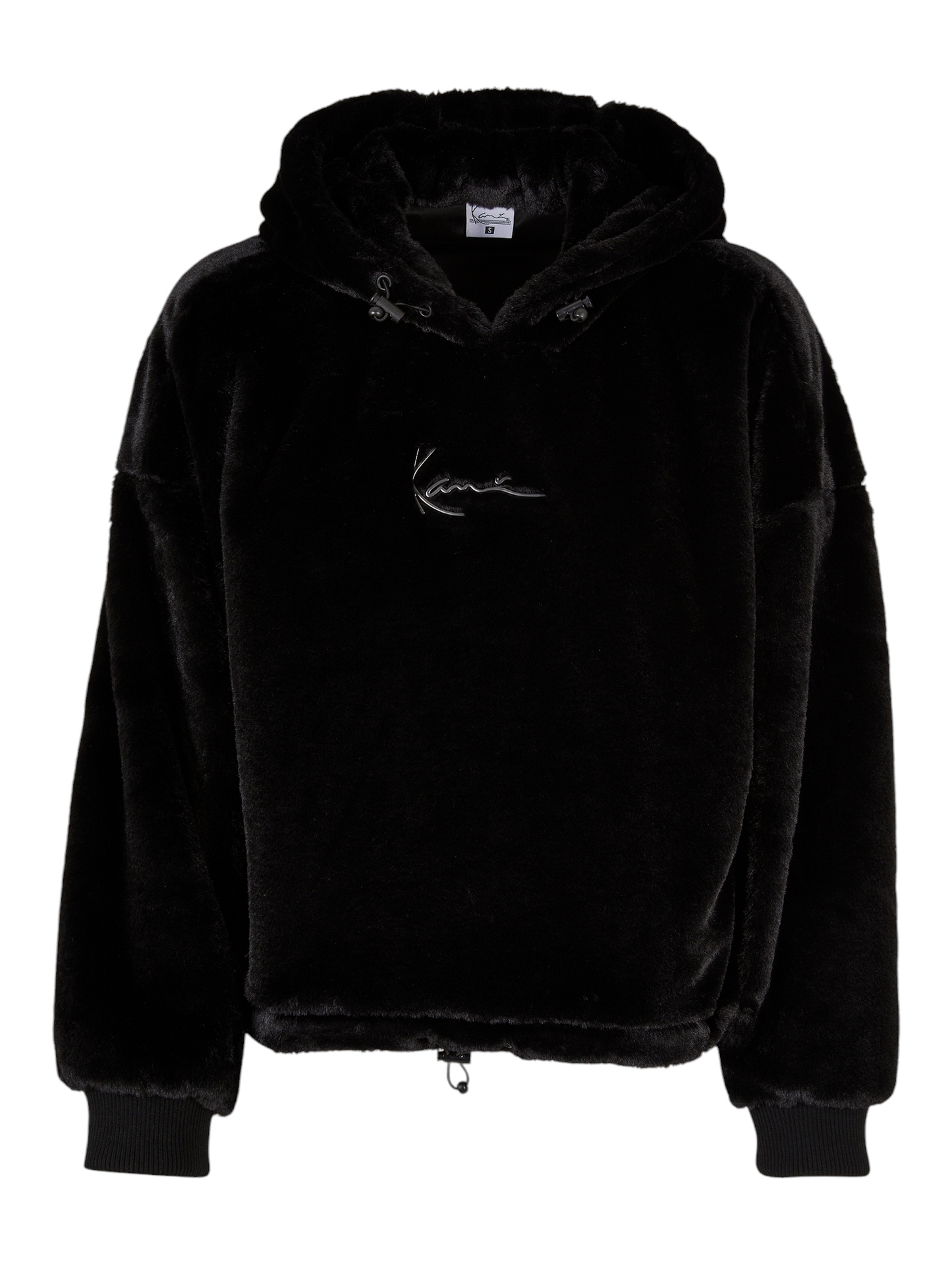 (A8) Kani Hoodie fell schwarz