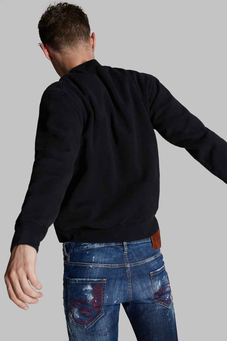 (127) DSQUARED2 Sweatshirt schwarz ICON