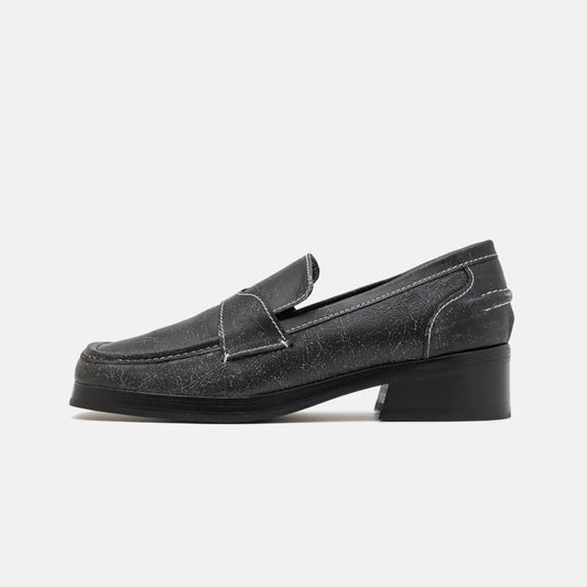 ECKHAUS LATTA chaussons cuir noir taille 43 unisexe