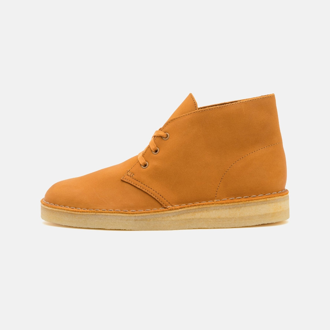 CLARKS chaussures à lacets en cuir orange taille 43