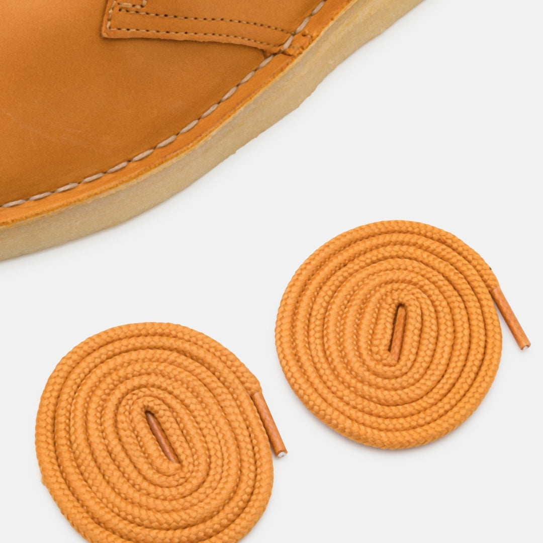 CLARKS chaussures à lacets en cuir orange taille 43