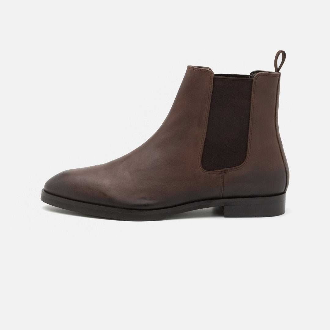 Bottines ZIGN cuir marron taille 41,5