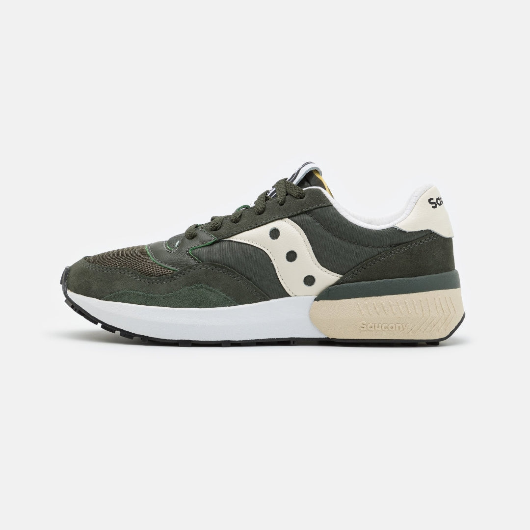 Baskets SAUCONY kaki crème taille 41,5