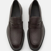 EMPORIO ARMANI Schuhe Gr 43 braun Leder