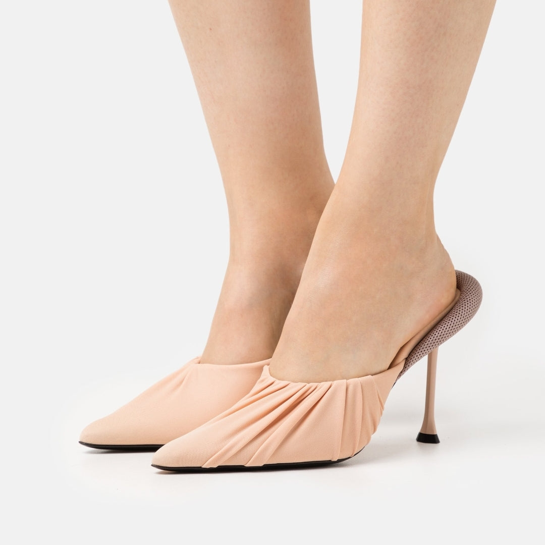 N21 Mules mules nude pêche taille 38