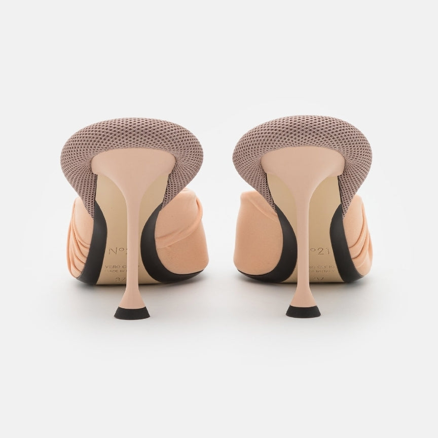 N21 Mules mules nude pêche taille 38