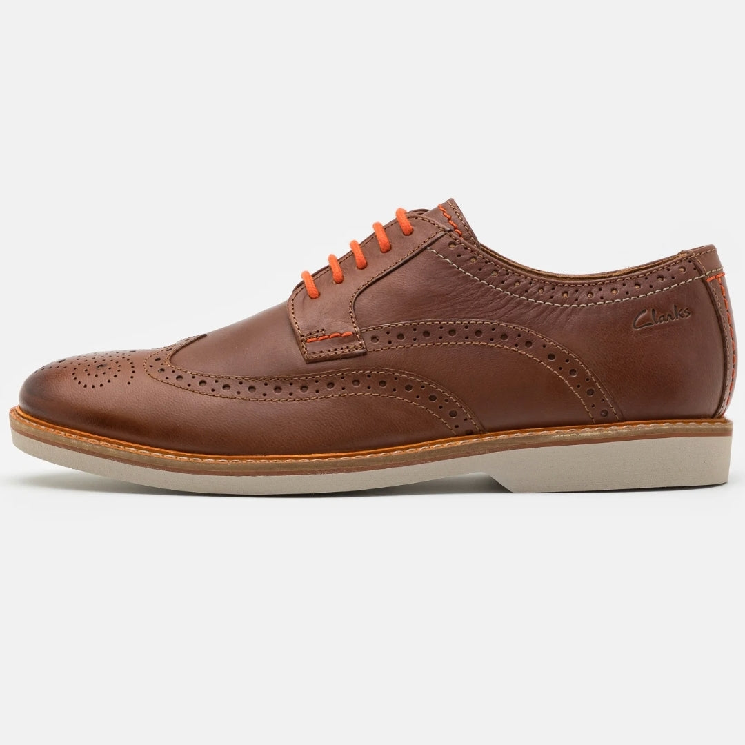 CLARKS Schnürer braun Orange Gr 45,5