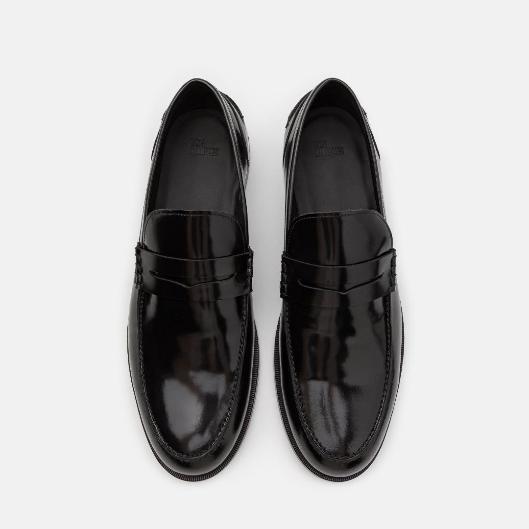 THE KOOPLES Derbies noires vernies taille 43