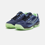 MIZUNO Break Shot 4 Sneaker blau grün Gr 41,5