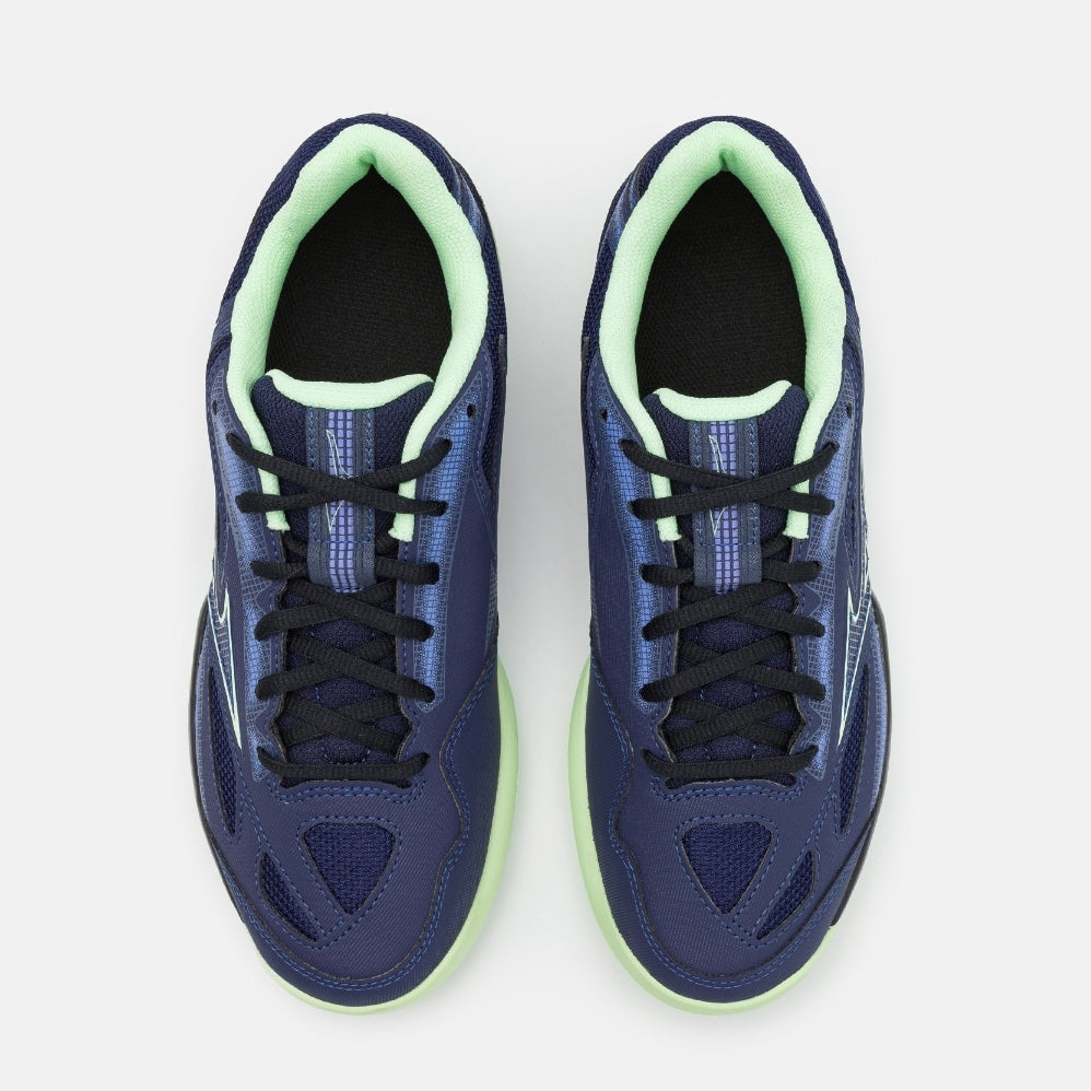 MIZUNO Break Shot 4 Sneaker blau grün Gr 41,5