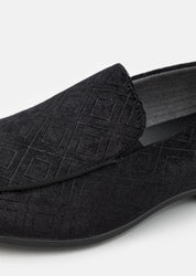 CALL IT SPRING mocassin taille 42 noir motif géométrique