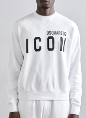 (127) DSQUARED2 Sweatshirt weiß ICON