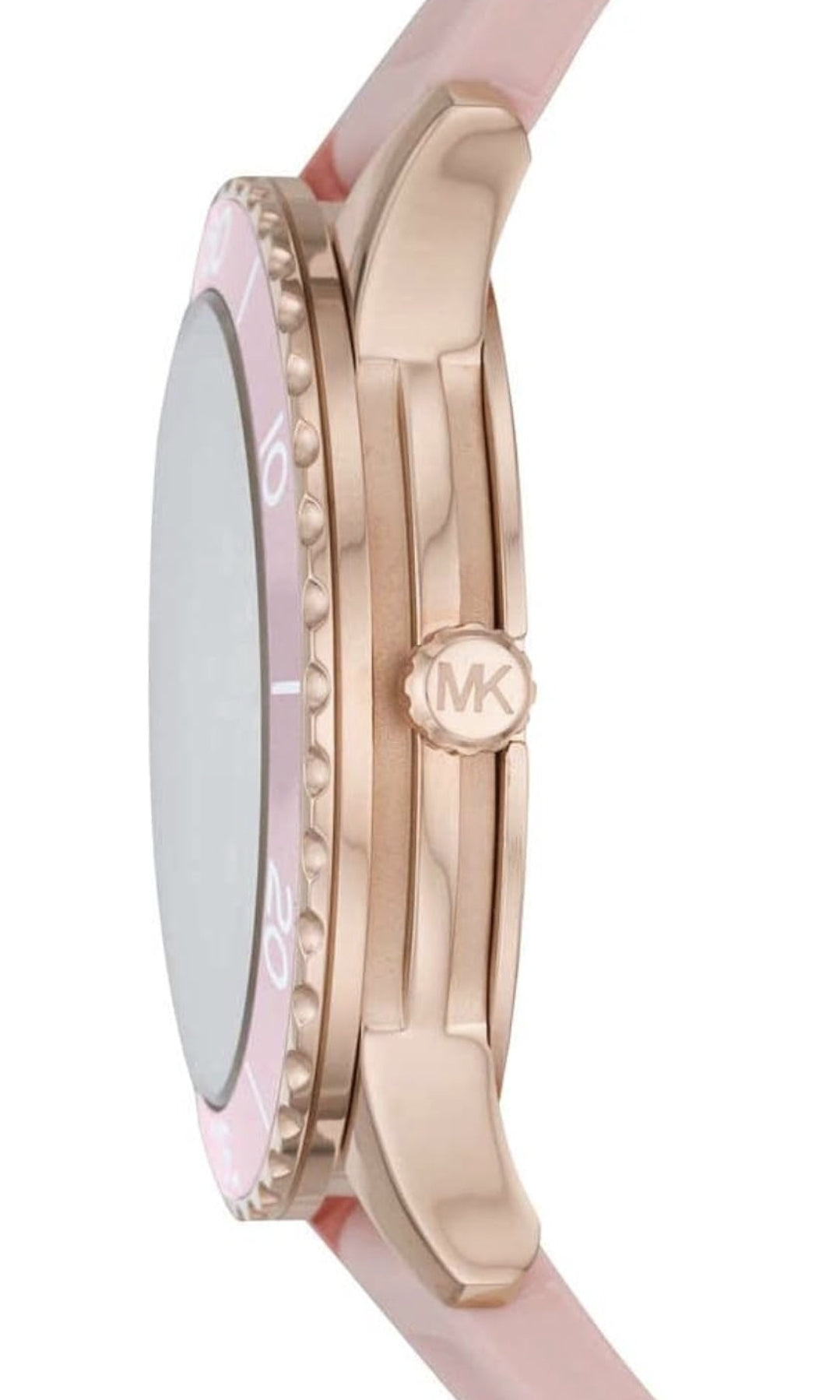 Michael Kors Armbanduhr Uhr MK6854 Runway Rosegold Kristall
