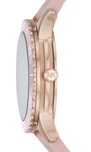 Michael Kors Armbanduhr Uhr MK6854 Runway Rosegold Kristall