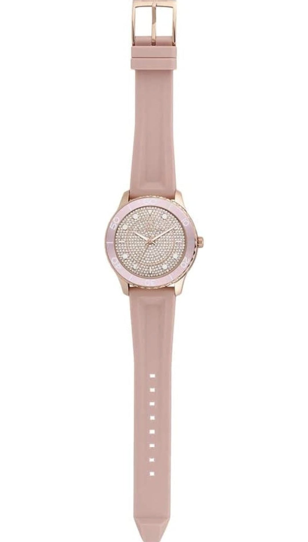 Michael Kors Armbanduhr Uhr MK6854 Runway Rosegold Kristall