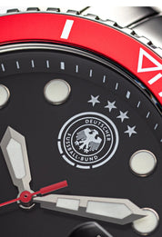DFB Uhr silber Metall Armbanduhr 20504-1E Nr 1