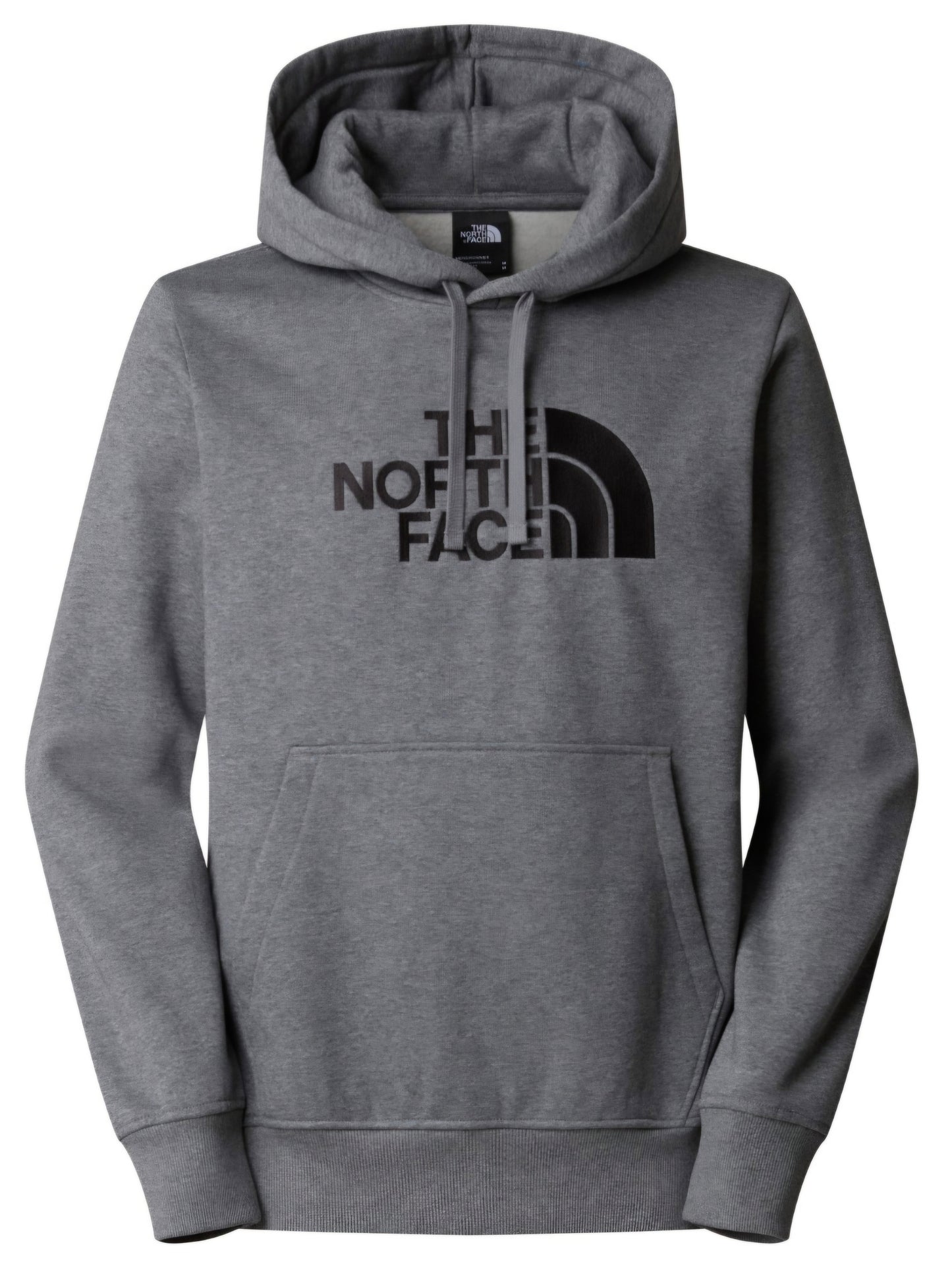 (67) The North Face Hoodie grau