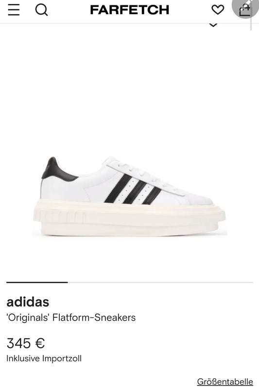 Adidas Beoynce Superstar (Farfetch 349€)