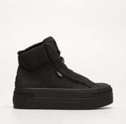(B3) Buffalo Paired Ph Warm Boots schwarz Plattform Stiefel gefüttert