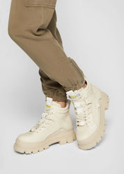 (B6) Buffalo Aspha Nc Mid Boots creme Beige Stiefel unisex