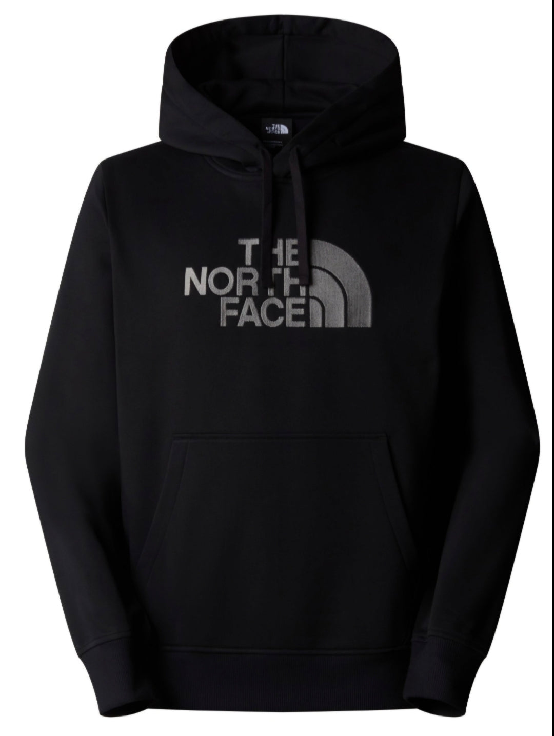 (131) The North Face schwarz Logo gedruckt dunkelgrau