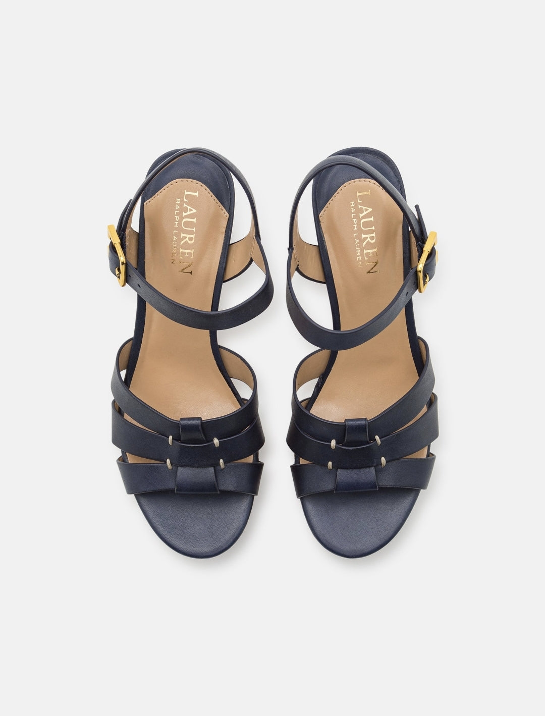 RALPH LAUREN High Heels Gr 38 blau