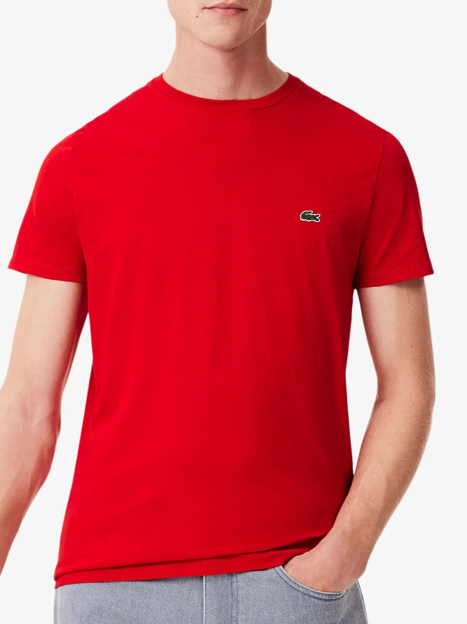 (32) Lacoste T Shirt regular Fit Rot