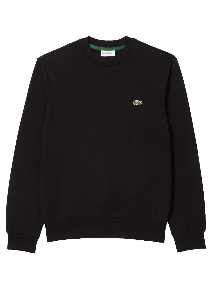 (110) Lacoste Sweatshirt schwarz Regular Fit