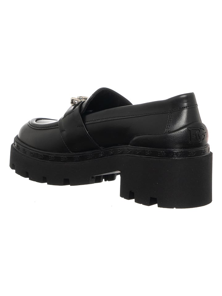 BLUGIRL chaussures taille 40,5 cuir noir