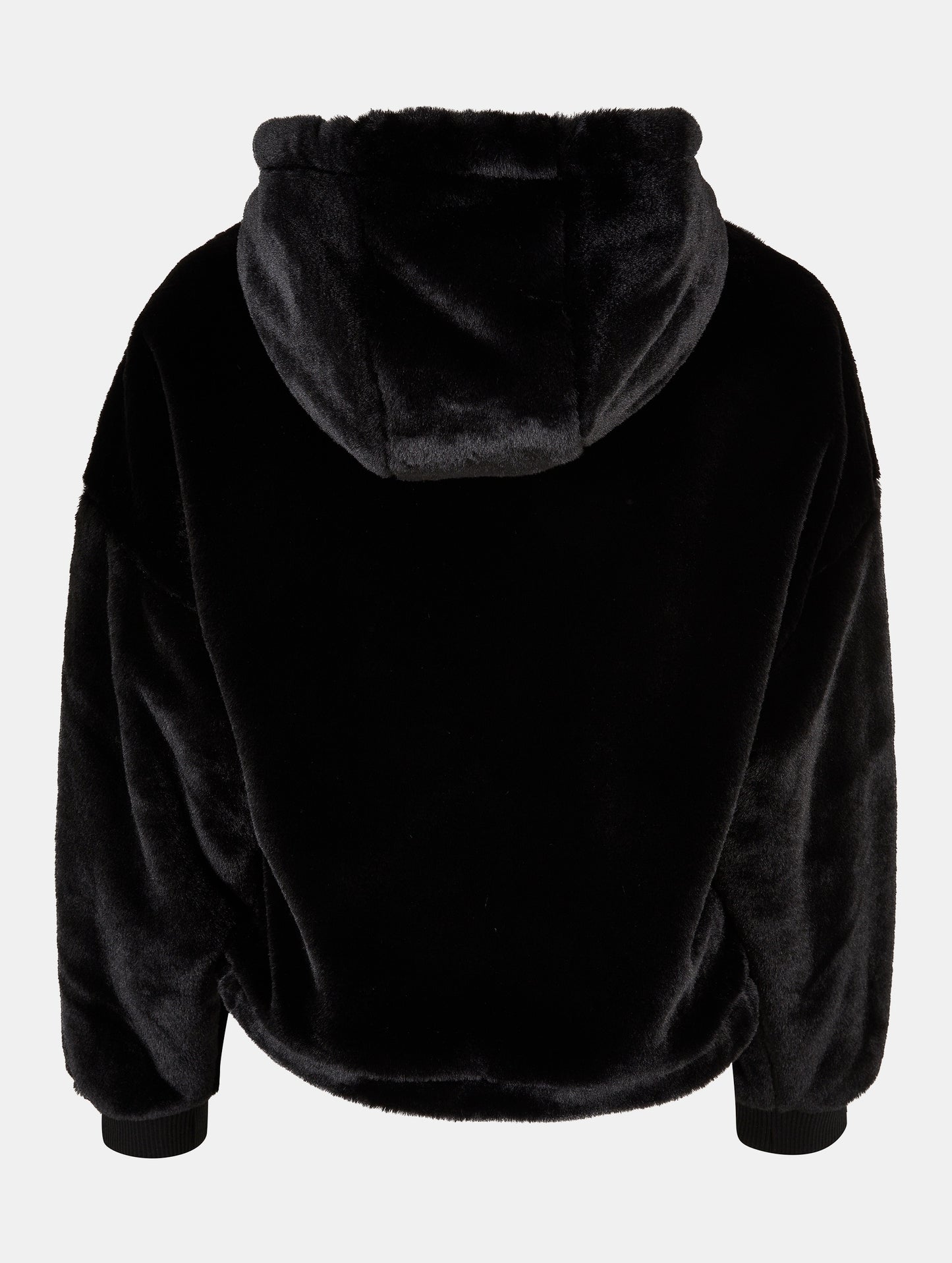 (A8) Kani Hoodie fell schwarz