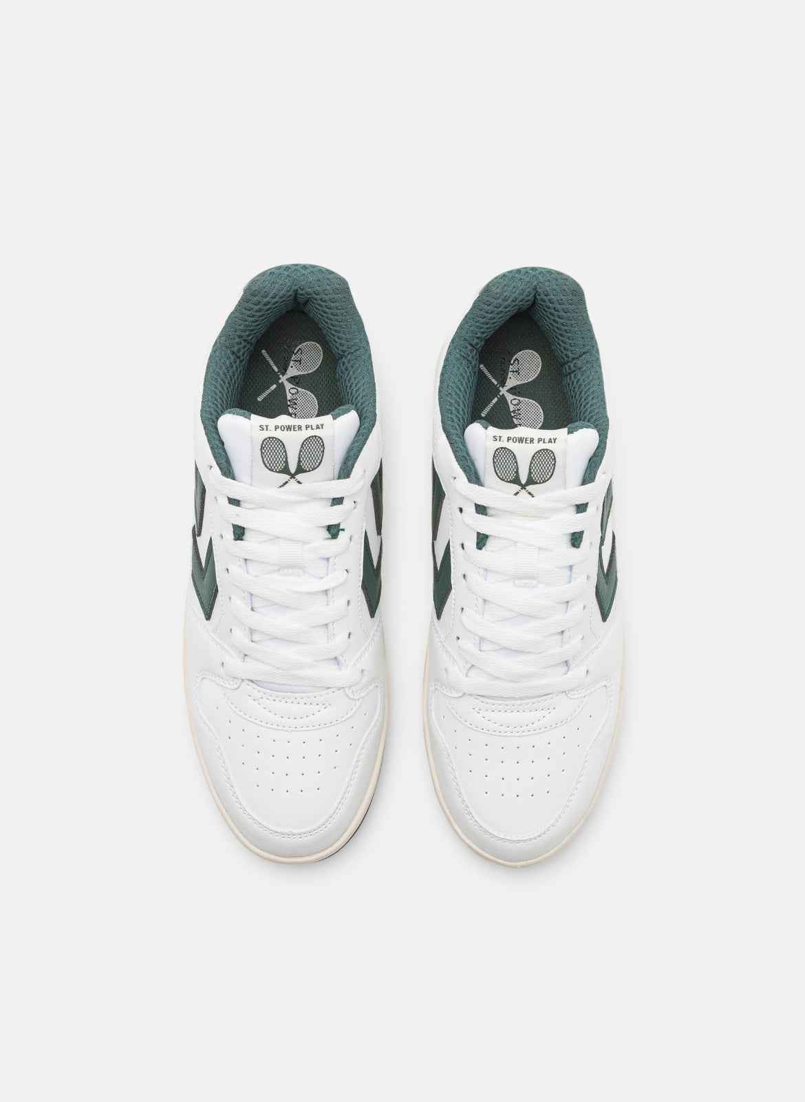 HUMMEL Sneaker white/green 2229009208 Gr. 42