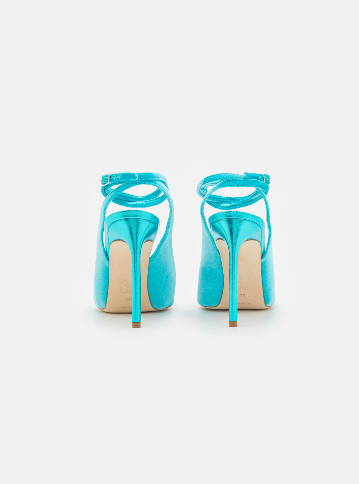 BETTINA VERMILLON escarpins taille 39 femme aqua