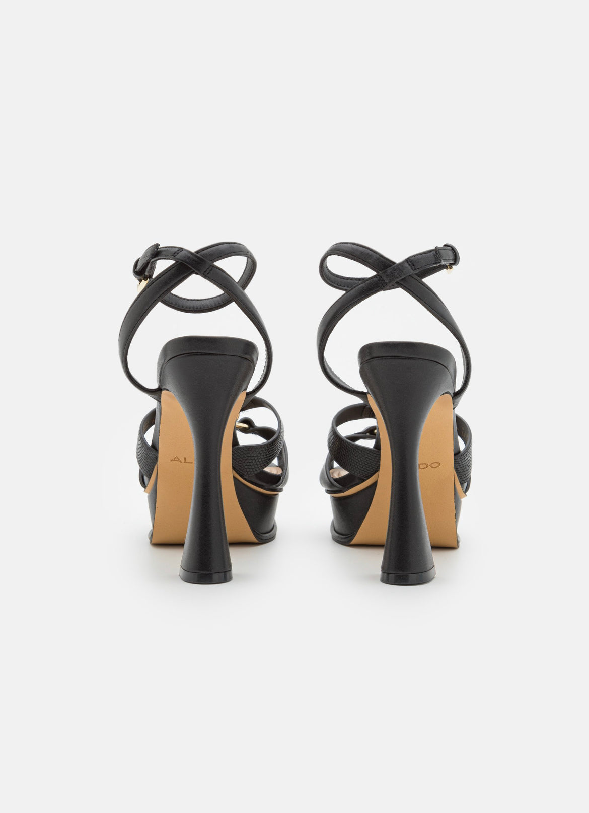 ALDO sandales à talons hauts taille 39 pour femmes noir