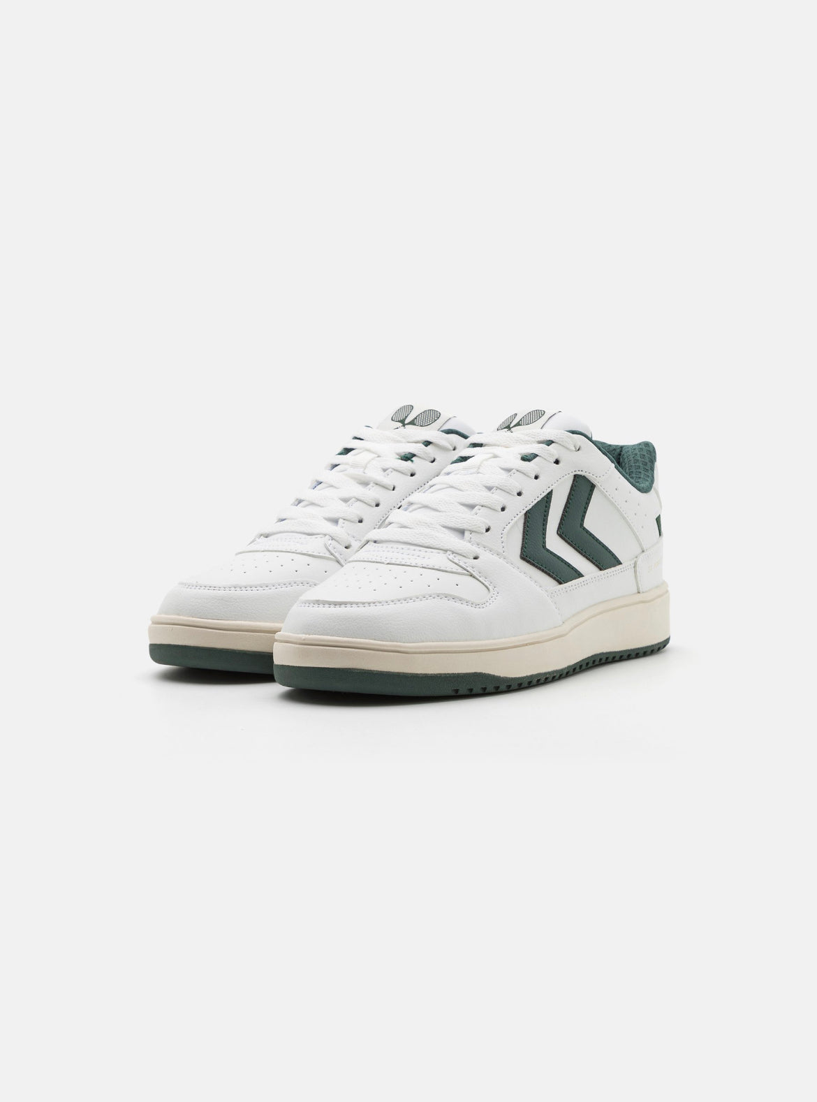 HUMMEL Sneaker white/green 2229009208 Gr. 42