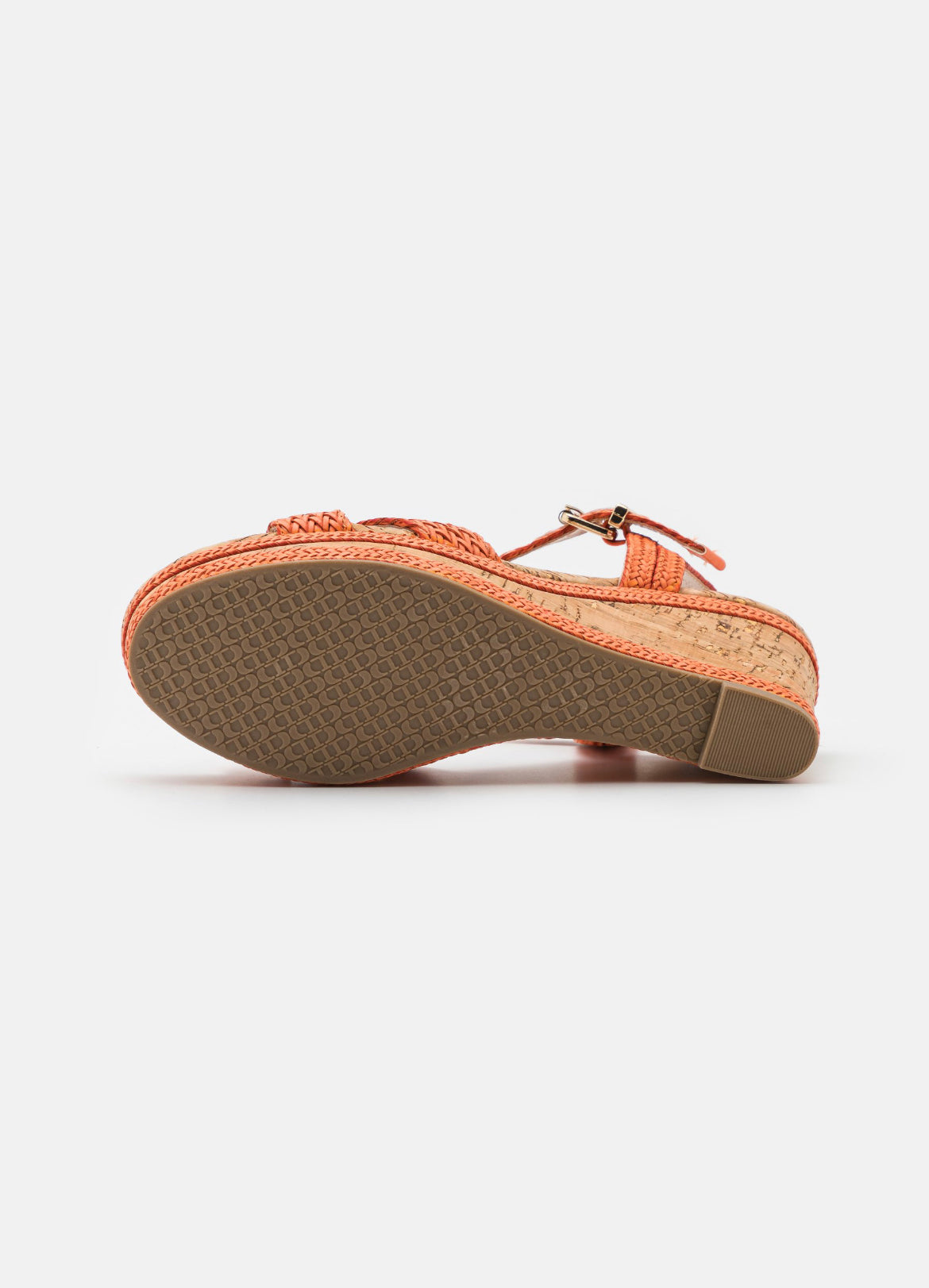 DUNE LONDON Plateausandalette Gr 38,5 Damen Orange