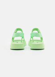 CALVIN KLEIN JEANS Plateausandalette Gr 40 Damen light green