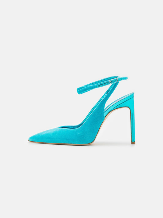 BETTINA VERMILLON escarpins taille 39 femme aqua