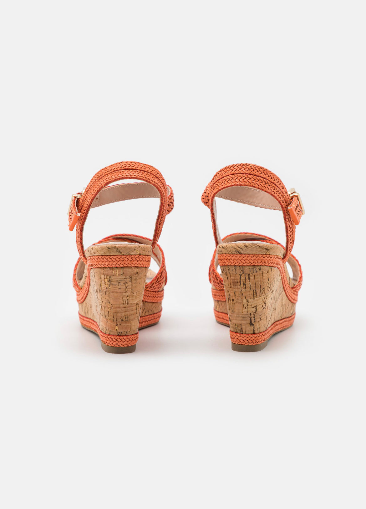 DUNE LONDON Plateausandalette Gr 38,5 Damen Orange