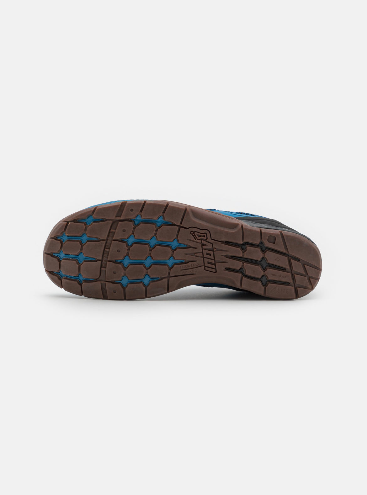 Baskets INOV-8 taille 42 pour hommes bleu/noir