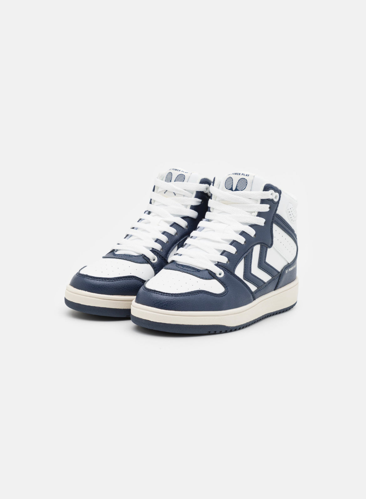 HUMMEL Sneaker high Gr 42 unisex white/blue