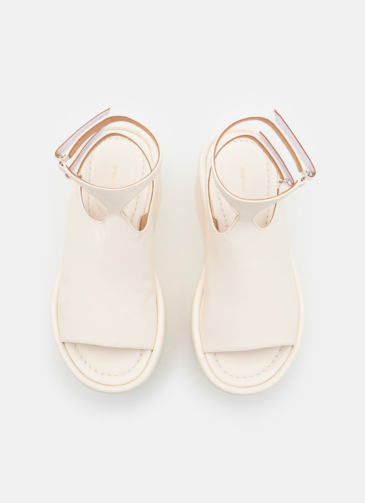 SPORTMAX sandale à talon haut taille 39,5 pour femmes blanc