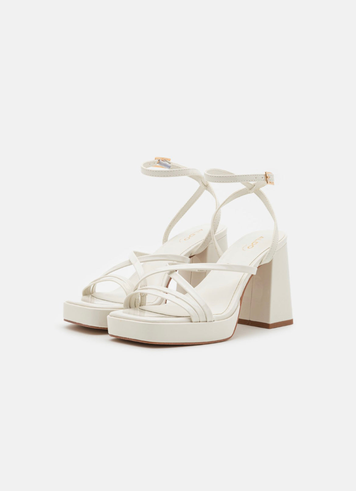 ALDO sandales à plateforme taille 39 pour femmes blanc