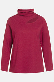 (U31) Ulla Popken Langarmshirt Rot 810002 540