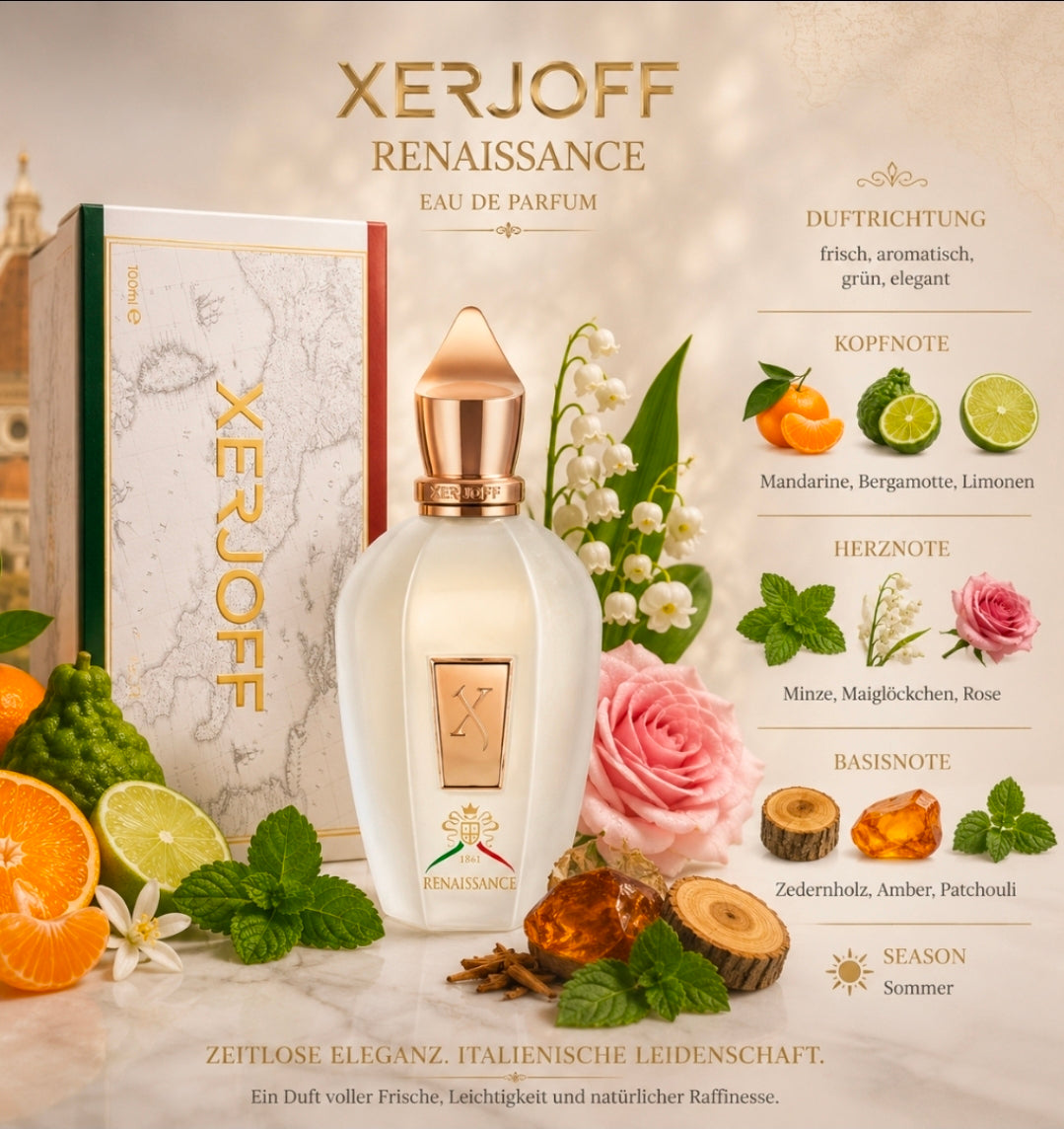 XERJOFF 1861 Renaissance Parfüm Eau de Parfum 100ml