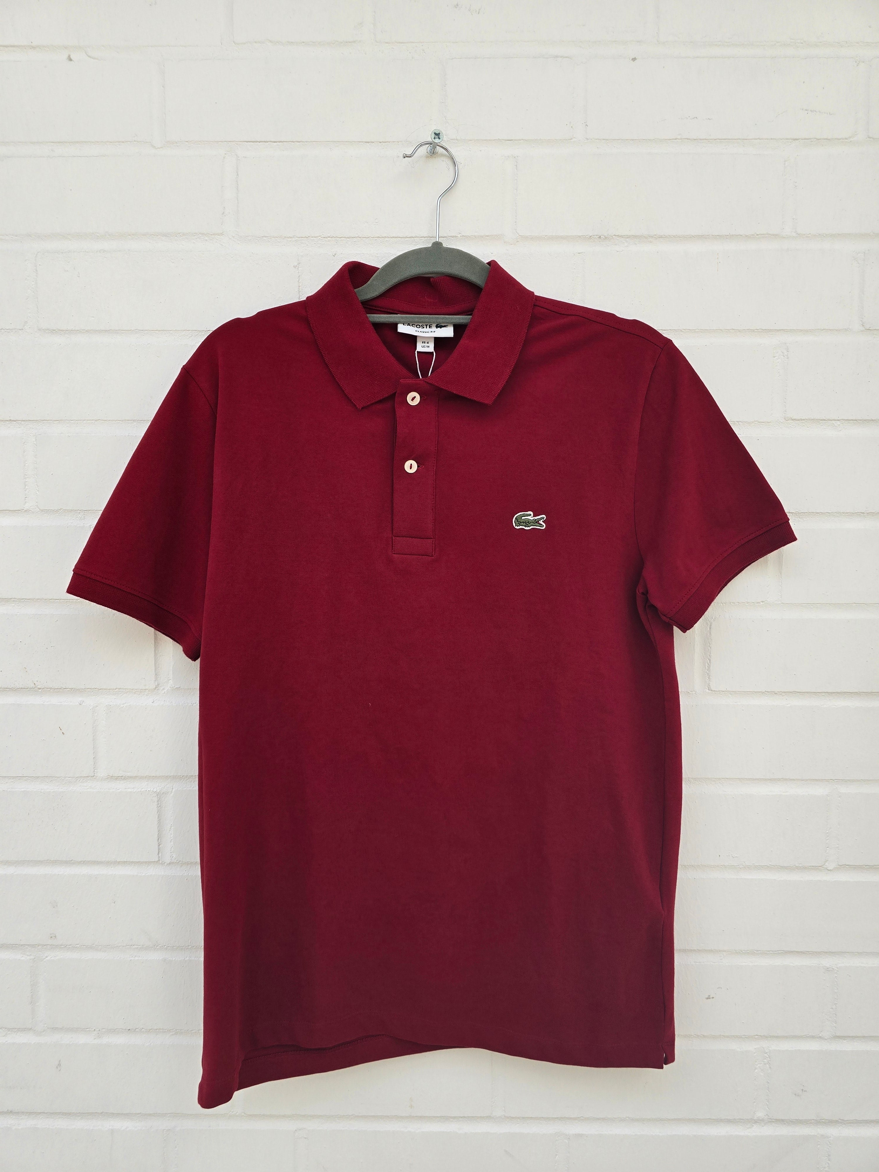(84) Lacoste Poloshirt dunkelrot