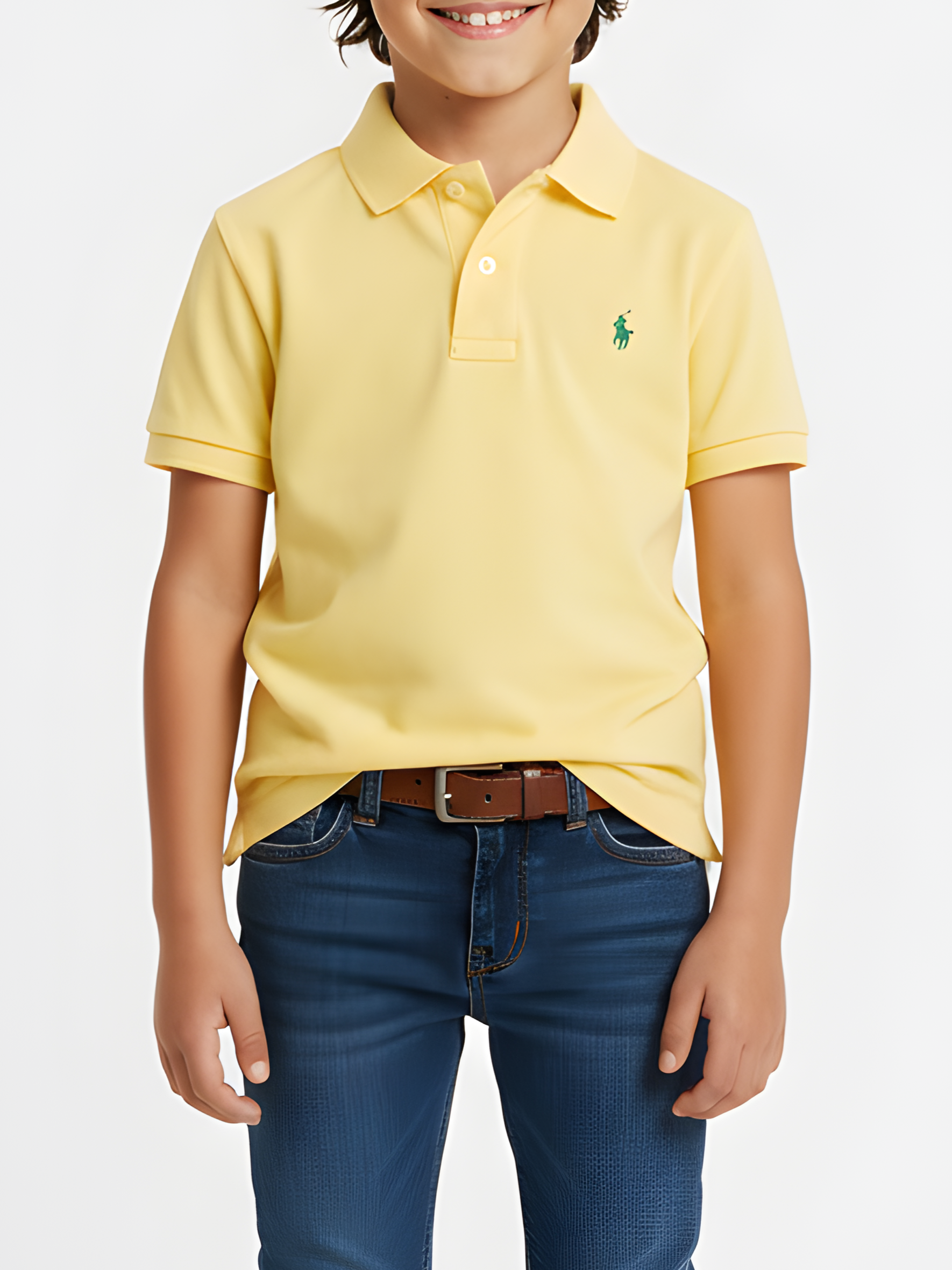 POLO Ralph Lauren Kids Poloshirt weiß .