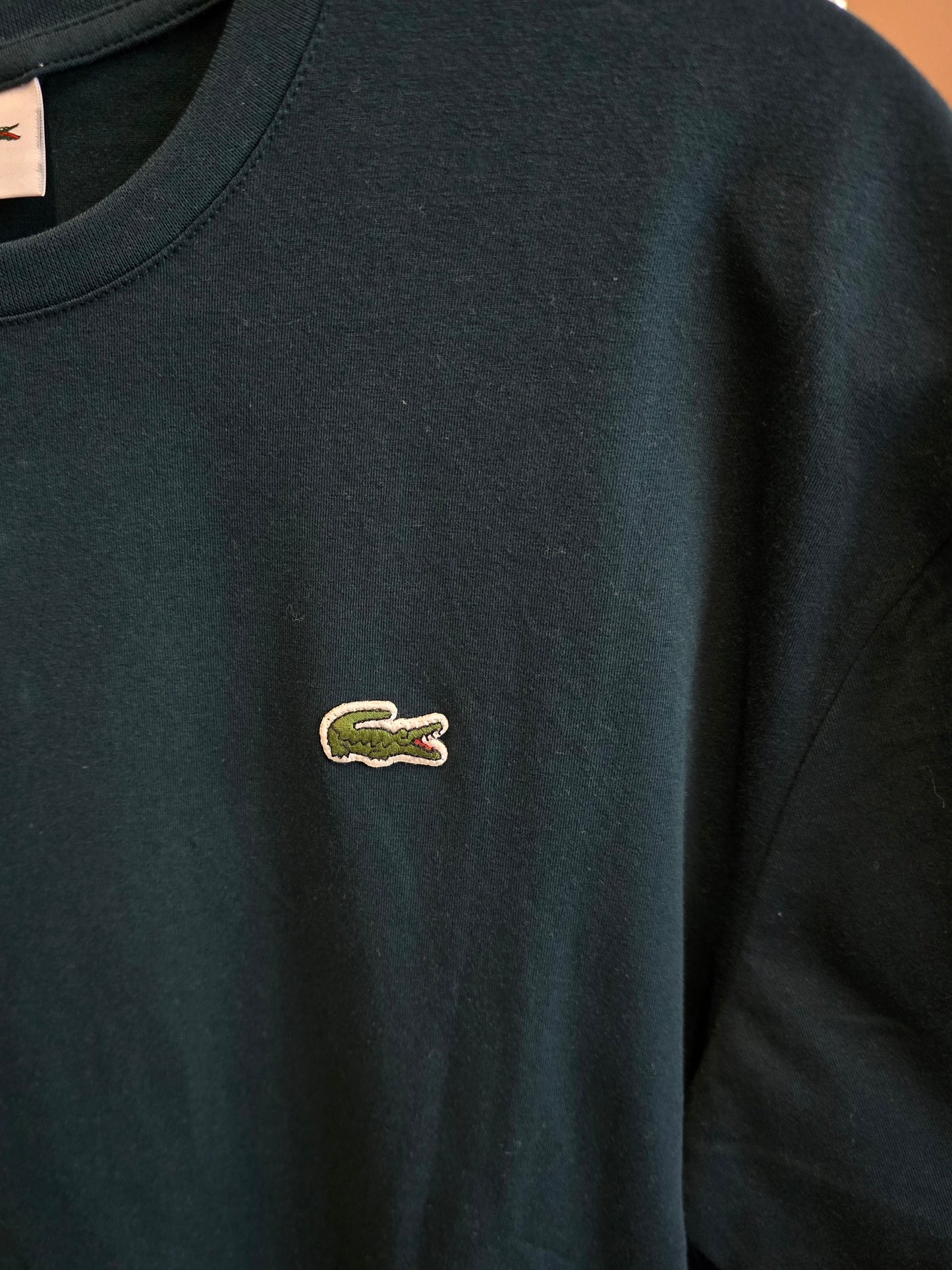 (38) Lacoste T Shirt dunkelgrün